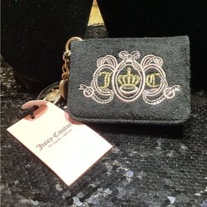 Juicy Couture Pink and Gold Card Holder